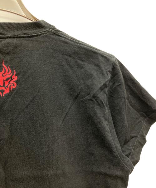ROCK1（-）ROCK1 (-) 半袖カットソー ブラック サイズ:MEDEUMの古着・服飾アイテム