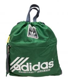 adidas（アディダス）の古着「90sナップサック」｜グリーン