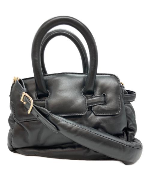 Maison MIHARA YASUHIRO（メゾン ミハラ ヤスヒロ）Maison MIHARA YASUHIRO (メゾン ミハラ ヤスヒロ) PUKER puffer 2WAYショルダーバッグ ブラック 未使用品の古着・服飾アイテム