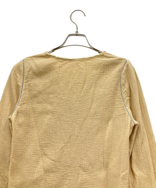 pheeta（フィータ）pheeta (フィータ) Ratna ロングスリーブブラウス ベージュ サイズ:F 未使用品の古着・服飾アイテム