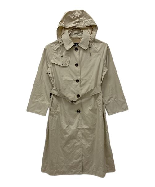 Aquascutum（アクアスキュータム）Aquascutum (アクアスキュータム) ナイロントレンチコート ベージュ サイズ:Mの古着・服飾アイテム