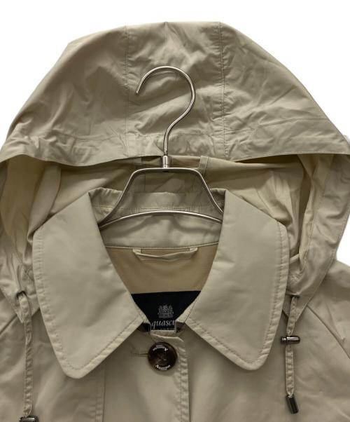 Aquascutum（アクアスキュータム）Aquascutum (アクアスキュータム) ナイロントレンチコート ベージュ サイズ:Mの古着・服飾アイテム