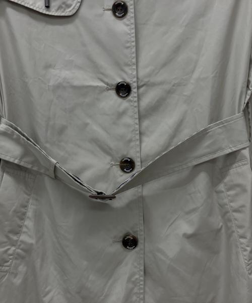 Aquascutum（アクアスキュータム）Aquascutum (アクアスキュータム) ナイロントレンチコート ベージュ サイズ:Mの古着・服飾アイテム