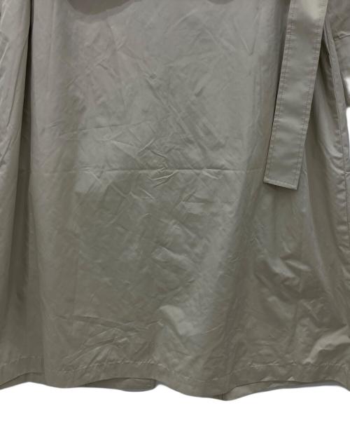 Aquascutum（アクアスキュータム）Aquascutum (アクアスキュータム) ナイロントレンチコート ベージュ サイズ:Mの古着・服飾アイテム