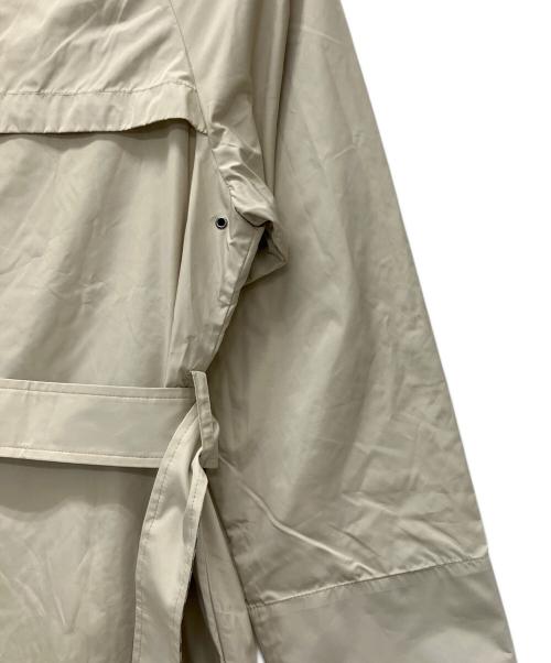 Aquascutum（アクアスキュータム）Aquascutum (アクアスキュータム) ナイロントレンチコート ベージュ サイズ:Mの古着・服飾アイテム