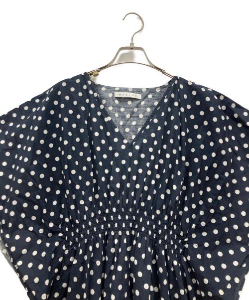 MARIHA（マリハ）MARIHA (マリハ) ノースリーブ・キャミソールワンピース ネイビー サイズ:36の古着・服飾アイテム