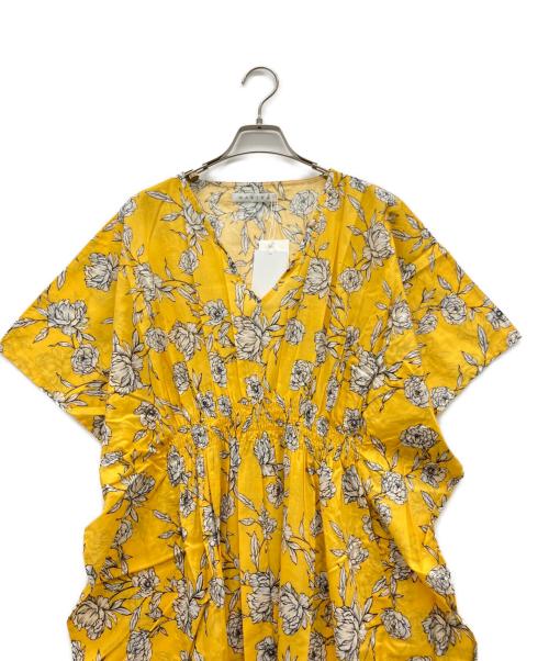 MARIHA（マリハ）MARIHA (マリハ) 半袖ワンピース イエロー サイズ:36 未使用品の古着・服飾アイテム