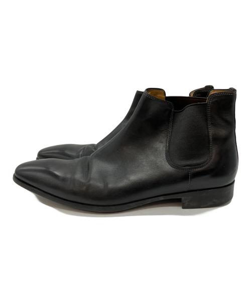 Santoni（サントーニ）Santoni (サントーニ) サイドゴアブーツ ブラック サイズ:71/2の古着・服飾アイテム