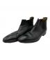 Santoni（サントーニ）の古着「サイドゴアブーツ」｜ブラック