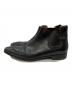 Santoni (サントーニ) サイドゴアブーツ ブラック サイズ:71/2：8000円