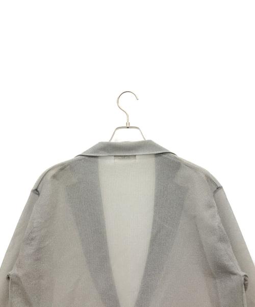 Snidel（スナイデル）Snidel (スナイデル) バリエニットジャケット グレー サイズ:Fの古着・服飾アイテム