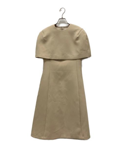 CELFORD（セルフォード）CELFORD (セルフォード) ノースリーブ・キャミソールワンピース ベージュ サイズ:36の古着・服飾アイテム