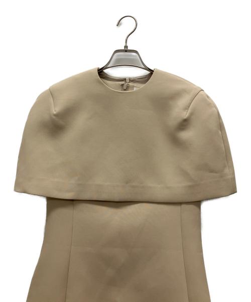 CELFORD（セルフォード）CELFORD (セルフォード) ノースリーブ・キャミソールワンピース ベージュ サイズ:36の古着・服飾アイテム