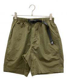 GRAMICCI（グラミチ）の古着「LOWERCASE NYLON LOOSE SHORT」｜オリーブ