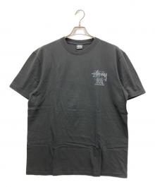 stussy（ステューシー）の古着「半袖カットソー」｜ブラック