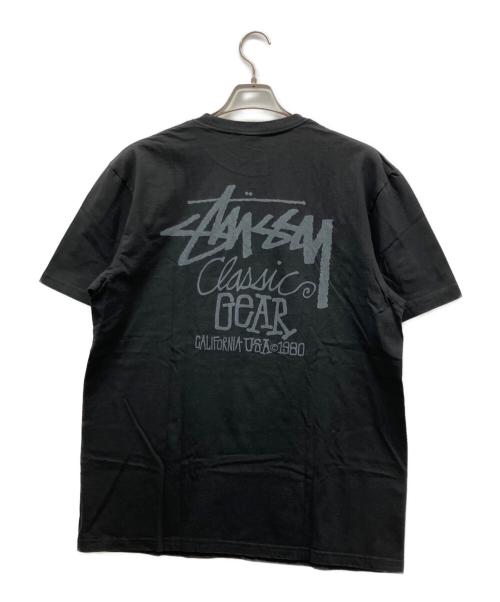 stussy（ステューシー）stussy (ステューシー) 半袖カットソー ブラック サイズ:Lの古着・服飾アイテム