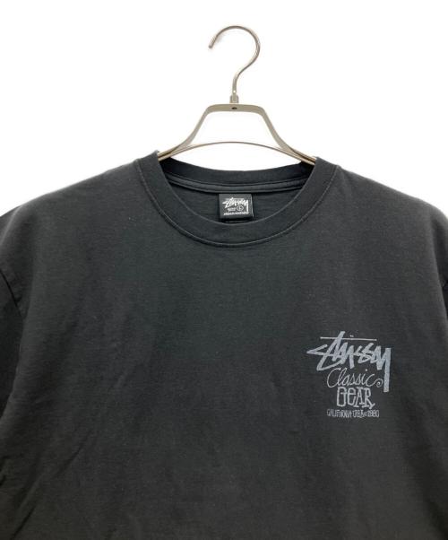 stussy（ステューシー）stussy (ステューシー) 半袖カットソー ブラック サイズ:Lの古着・服飾アイテム