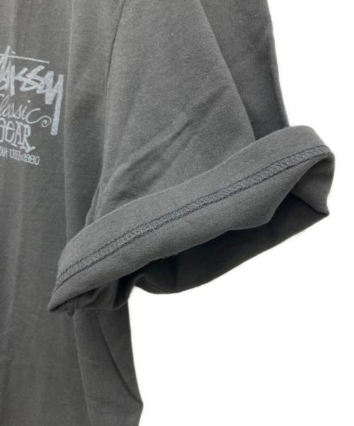 stussy（ステューシー）stussy (ステューシー) 半袖カットソー ブラック サイズ:Lの古着・服飾アイテム