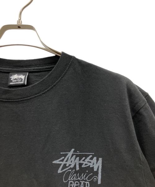 stussy（ステューシー）stussy (ステューシー) 半袖カットソー ブラック サイズ:Lの古着・服飾アイテム