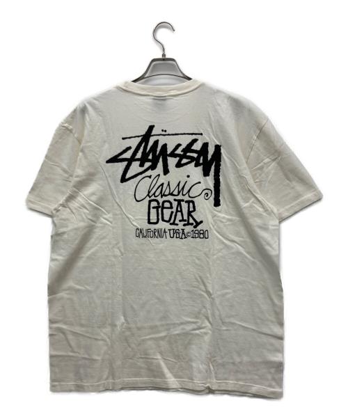 stussy（ステューシー）stussy (ステューシー) 半袖カットソー アイボリー サイズ:XLの古着・服飾アイテム