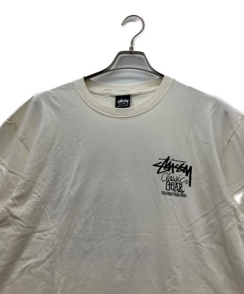 stussy（ステューシー）stussy (ステューシー) 半袖カットソー アイボリー サイズ:XLの古着・服飾アイテム