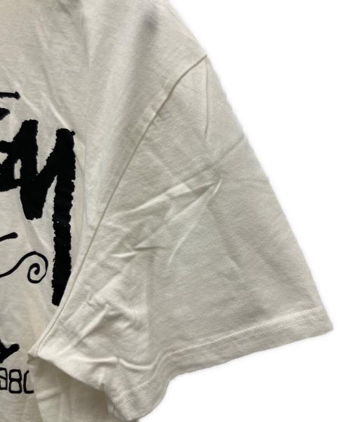 stussy（ステューシー）stussy (ステューシー) 半袖カットソー アイボリー サイズ:XLの古着・服飾アイテム