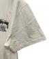 中古・古着 stussy (ステューシー) 半袖カットソー アイボリー サイズ:XL：8000円