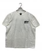 stussyステューシー）の古着「Dyed Tee」｜ホワイト