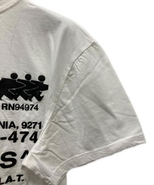 stussy（ステューシー）stussy (ステューシー) Dyed Tee ホワイト サイズ:Lの古着・服飾アイテム