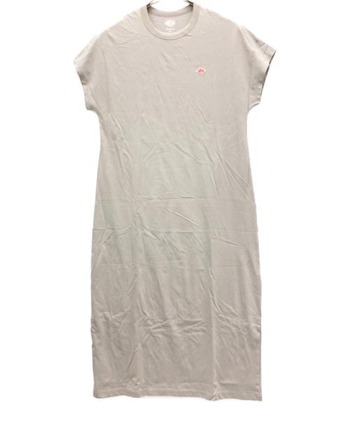 DANTON（ダントン）DANTON (ダントン) 半袖ワンピース ベージュ サイズ:不明の古着・服飾アイテム