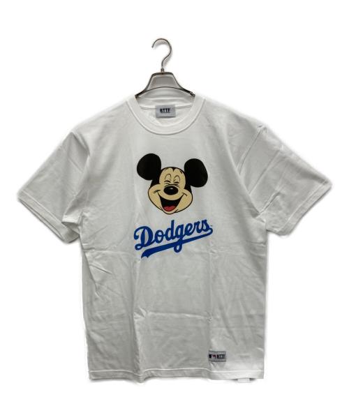 BACK TO THE FIELD（バック トゥ ザ フィールド）BACK TO THE FIELD (バック トゥ ザ フィールド) GENUINE MERCHANDISE (ジェニュイン マーチャンダイズ) 半袖カットソー ホワイト サイズ:XXLの古着・服飾アイテム