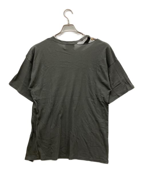 Kevin Cummins（ケビンカミンズ）Kevin Cummins (ケビンカミンズ) pos tokyo 半袖カットソー チャコールグレー サイズ:Mの古着・服飾アイテム