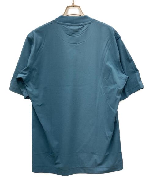 LACOSTE（ラコステ）LACOSTE (ラコステ) 速乾ストレッチポケットTシャツ ブルー サイズ:Mの古着・服飾アイテム