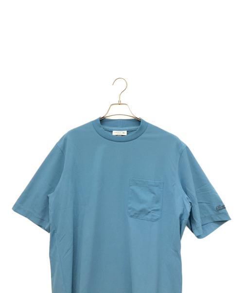 LACOSTE（ラコステ）LACOSTE (ラコステ) 速乾ストレッチポケットTシャツ ブルー サイズ:Mの古着・服飾アイテム