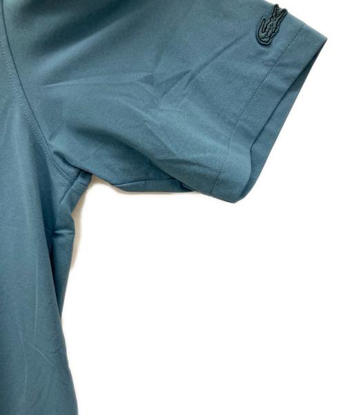 LACOSTE（ラコステ）LACOSTE (ラコステ) 速乾ストレッチポケットTシャツ ブルー サイズ:Mの古着・服飾アイテム