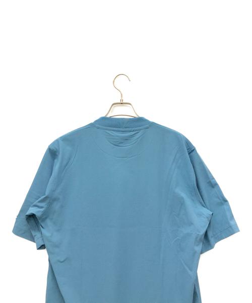 LACOSTE（ラコステ）LACOSTE (ラコステ) 速乾ストレッチポケットTシャツ ブルー サイズ:Mの古着・服飾アイテム