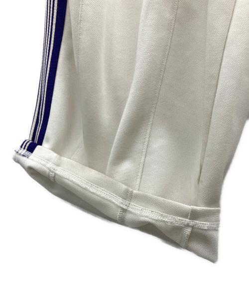 Needles（ニードルズ）Needles (ニードルズ) ヒザデルトラックパンツ アイボリー×パープル サイズ:Sの古着・服飾アイテム