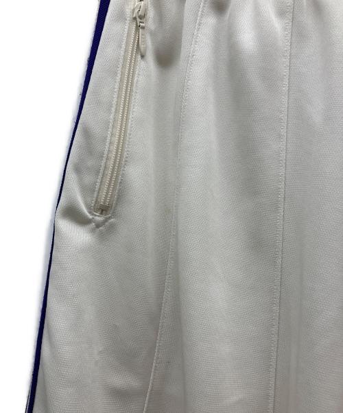 Needles（ニードルズ）Needles (ニードルズ) ヒザデルトラックパンツ アイボリー×パープル サイズ:Sの古着・服飾アイテム