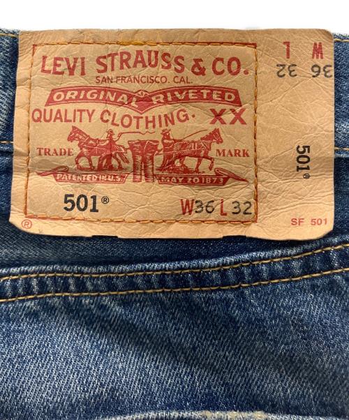 LEVI'S（リーバイス）LEVI'S (リーバイス) ボタンフライデニムパンツ インディゴ サイズ:W36L32の古着・服飾アイテム