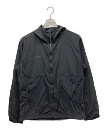 MAMMUT（マムート）の古着「ハイキング ウィンドブレーカー フーデッド ジャケット」｜ブラック