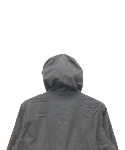 MAMMUT（マムート）MAMMUT (マムート) ハイキング ウィンドブレーカー フーデッド ジャケット ブラック サイズ:XLの古着・服飾アイテム