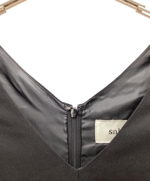 Snidel（スナイデル）Snidel (スナイデル) ノースリーブワンピース ブラック 未使用品の古着・服飾アイテム