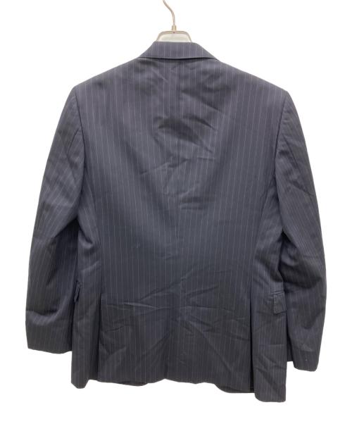 BURBERRY BLACK LABEL（バーバリーブラックレーベル）BURBERRY BLACK LABEL (バーバリーブラックレーベル) セットアップスーツ ブラック×パープル サイズ:Lの古着・服飾アイテム