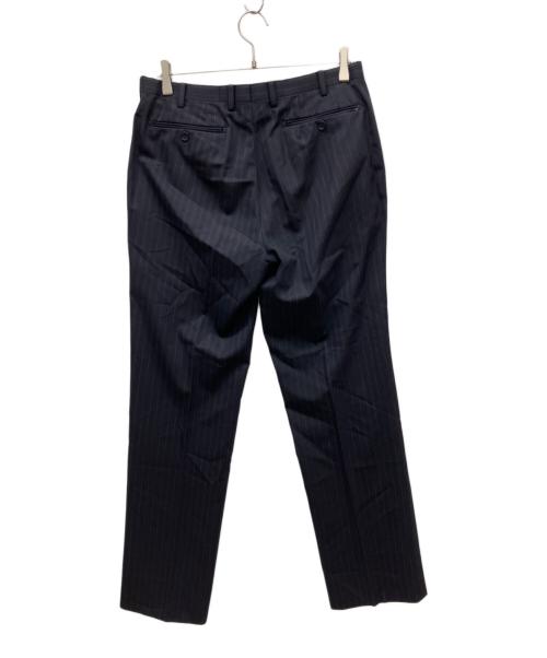 BURBERRY BLACK LABEL（バーバリーブラックレーベル）BURBERRY BLACK LABEL (バーバリーブラックレーベル) セットアップスーツ ブラック×パープル サイズ:Lの古着・服飾アイテム