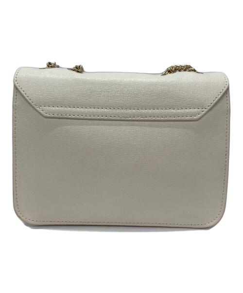 FURLA（フルラ）FURLA (フルラ) チェーンショルダーバッグ ホワイトの古着・服飾アイテム