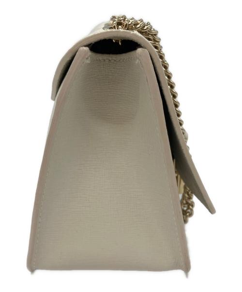 FURLA（フルラ）FURLA (フルラ) チェーンショルダーバッグ ホワイトの古着・服飾アイテム