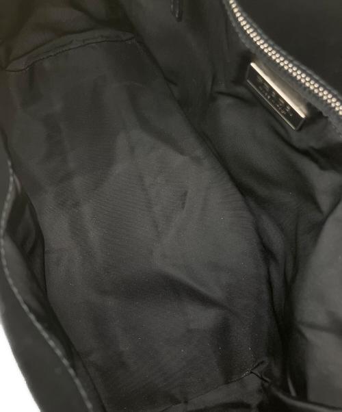 PRADA（プラダ）PRADA (プラダ) ナイロンレザートートバッグ ブラックの古着・服飾アイテム