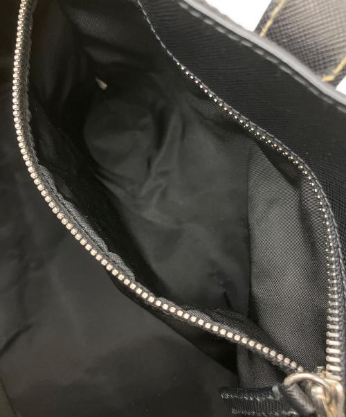 PRADA（プラダ）PRADA (プラダ) ナイロンレザートートバッグ ブラックの古着・服飾アイテム