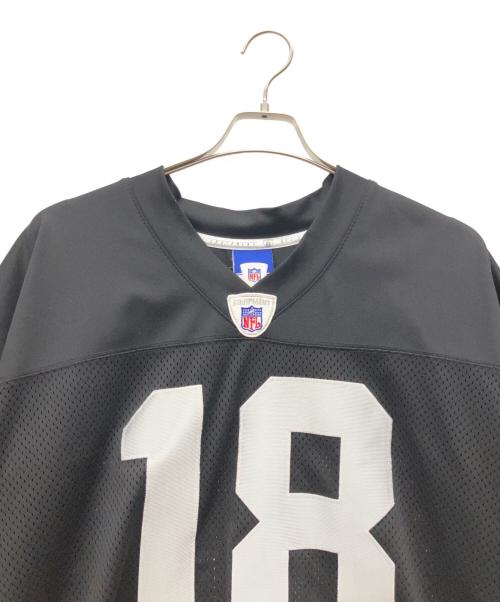 REEBOK（リーボック）REEBOK (リーボック) NFL (ナショナル・フットボール・リーグ) ゲームシャツ ブラック サイズ:XXLの古着・服飾アイテム
