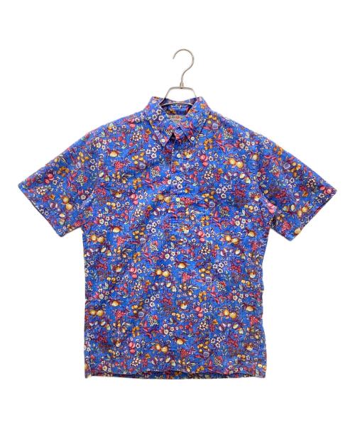 reyn spooner（レイン スプナー）reyn spooner (レイン スプナー) 半袖シャツ ブルー×マルチカラー サイズ:Sの古着・服飾アイテム